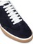 Erkek Lacivert Hakiki Süet Sneaker Ayakkabı - 01997MLCVC03 5