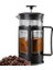 350 ml Cam French Press – Dayanıklı Cam, Paslanmaz Çelik Filtreli, Siyah Renkli Kahve ve Bitki Çayı Demliği 3