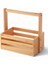 Bambu Masa Üstü Taşınabilir Sosluk ve Peçetelik, Bambu Tezgah Üstü Ketçap,-Mayonez ve Hardallık, Taşınabilir Bambu Sosluk (24 * 14.5 * 22CM) 2