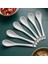 7997-1 6&apos;lı Beyaz Kaşığı - Kahvaltılık Bal Reçel Şeker Servis Kaşığı 13 cm 1