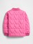 Kız Bebek Pembe Coldcontrol Kapitone Bomber Ceket 3