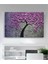 Kanvas Tablo Mor Çiçekli Ağaç Kanvas Tablo 70 x 100 1
