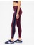 Kadın Bordo Gapfit High Rise Power Full Length Stripe Tayt 4