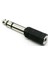 Stereo Jak 3.5mm To 6.3mm Inceden Kalına Dönüştürücü (Ses, Mikrofon, Hoparlör, Amfi) 1