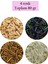 Uzun Boru Kesme Boncuk Çap 2mm Uzunluk 10 mm - 4 Renk - Toplam 80 Gram - BNC427 1