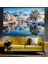Nehir ve Karlı Dağ Manzaralı Sanatsal Dekoratif Duvar Tablosu (50X70 Cm) 1