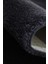 Yumuşak Peluş Banyo Halısı Klozet Takımı, 80X50 ve 50X40 Cm, Antrasit, Yıkanabilir 2