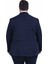 Mocgrande Erkek Büyük Beden 4 Drop Blazer Şönili Ceket 500602 Lacıvert 4