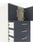 Hyperion Dolap Tek Raflı 7 Çekmeceli 2 Kapaklı 60X44X182 Aytaşı-Antrasit 5
