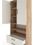 Hyperion Dolap 5 Raflı 2 Çekmeceli 2 Kapaklı 88X44X195 Çam-Aytaşı 5