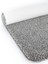 Yıkanabilir, Kaymaz Tabanlı, Şık Gri Shaggy Yolluk Halı 6