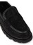 Kadın Siyah Taşlı Loafer Ayakkabı - KA515ZSYHE01 5