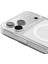 Caseworld Apple iPhone 17 Promax ile Uyumlu Kapak Magsafe Kablosuz Şarj Destekli Şeffaf Silikon Kılıf 4