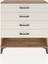 Arges Şifonyer 4 Çekmeceli 88X30X96 Çam-Aytaşı 1