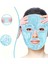 Terapi Jel Yüz Maskesi Soğuk ve Sıcak Boncuklu Ayarlanabilir Maske (Mavi) 1