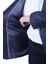 Mocgrande Erkek Büyük Beden 4 Drop Blazer Ekose Ceket 500605 Lacıvert 4