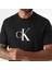 Calvın Kleın Erkek Marka Logolu Organik Pamuklu Günlük Kullanıma Uygun Siyah T-Shirt LV04RC857G Ub1 2