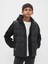 Erkek Çocuk Siyah Recycled Lightweight Puffer Şişme Yelek 1