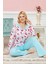 Bayan Uzun Kollu Pijama Takımı Model No 7579 1