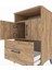 Hyperion Komodin 2 Raflı Tek Çekmeceli 2 Kapaklı 60X44X96 Çam-Çam 5