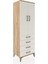 Hyperion Dolap 2 Raflı 4 Çekmeceli 2 Kapaklı 60X44X182 Çam-Aytaşı 2