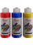 Rose Kırmızı, Mavi, Sarı Akrilik 3&apos;lü Set 3X120 ml 1