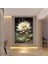 Kanvas Tablo Özel Tasarım Sarı Lotus Çiçeği Hd Kalite Kanvas Tablo 50 x 70 1