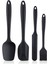 Parça Büyük Boy Silikon Yumurta Fırçası Kaşık Bıçak Spatula Seti Dayanıklı 1