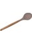 Bambu Saplı Silikon Servis Kaşığı, Bambu Uzun Silikon Servi Kaşığı 27CM 3 Renk Seçenekli (Taba) 2