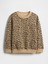 Kız Bebek Kahverengi Vintagesoft Sweatshirt 1