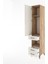 Hyperion Dolap 3 Raflı 3 Çekmeceli Tek Askılı 44X44X221 Çam-Aytaşı 4