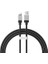 Serisi Hızlı Şarj Kablosu USB To Type-C 100W, 1m, Siyah 2