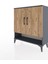Arges Şifonyer 3 Raflı 2 Kapaklı 88X30X96 Antrasit-Çam 3