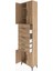 Arges Dolap 3 Raflı 4 Çekmeceli 4 Kapaklı 60X30X243 Çam-Çam 4