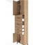 Arges Dolap 3 Raflı 4 Çekmeceli 4 Kapaklı 60X30X243 Çam-Çam 5