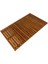 Kahverengi Ahşap Banyo Paspası 80X50 cm Şık ve Dayanıklı Tasarım 1