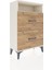 Arges Komodin Tek Raflı 2 Çekmeceli 60X30X96 Aytaşı-Çam 2