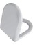 Zentrum 94-003-009 Yavaş Kapanır Klozet Kapağı, Duroplast, Beyaz 2