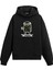 Kaykaycı Kirpi Tasarım Baskılı Kapşonlu Hoodie 1