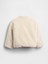Kız Bebek Kırık Beyaz Lightweight Sherpa Reversible Mont 2