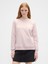 Kadın Pembe Relaxed Gap Logo Sweatshirt 1