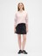 Kadın Pembe Relaxed Gap Logo Sweatshirt 4