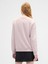 Kadın Pembe Relaxed Gap Logo Sweatshirt 5