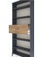 Arges Dolap 5 Raflı Tek Çekmeceli 88X30X221 Antrasit-Çam 5