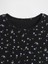Kız Çocuk Siyah Fitilli T-Shirt 2