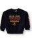 Unisex Sweatshirt Iki Iplik Bisiklet Yaka Uzun Kol 1