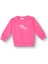 Kız Bebek Sweatshirt Şardonlu Iki Iplik Bisiklet Yaka Uzun Kol 1