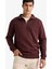 Regular Fit Yarım Balıkçı Yaka Fermuarlı Kalın Sweatshirt F4136AX25AU 3
