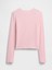 Kız Çocuk Açık Pembe Fitilli Pointelle T-Shirt 2