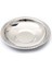 Çay Tabağı 12&apos;li Paslanmaz Çelik Metal Parlak Çay Tabak Damla Lokanta Kafe Restaraunt 430 0,40MM 1